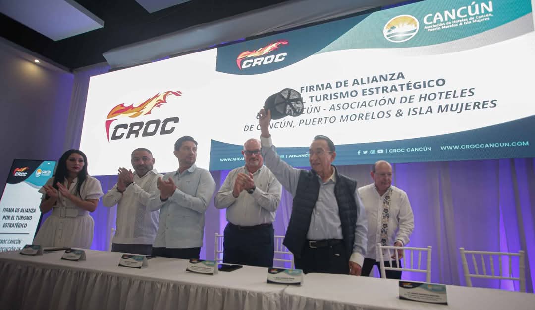 REALIZAMOS LA FIRMA DE ALIANZA POR EL TURISMO ESTRATÉGICO CON LA ASOCIACIÓN DE HOTELES DE CANCÚN, PUERTO MORELOS & ISLA MUJERES